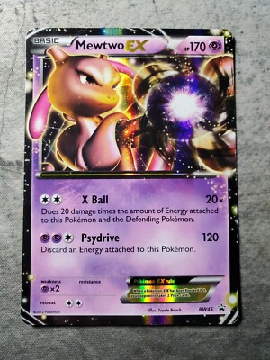 Pokémon TCG Mewtwo-EX BW Black Star Promos BW45 Holo Promo | eBay