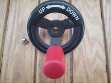 Craftsman Table Saw 137 series Elevator Hand Wheel Crank w/nut from  137.218250