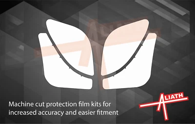 ALIATH Adatto a Toyota Auris 07-12, Pellicola Protettiva Vernice Protezione Chip Posteriore QTR Archi TRASPARENTE