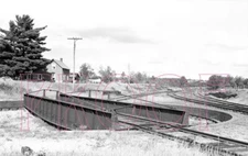 Canadian National Railways (CNR) Turntable at Kinmount - 8x10 Photo