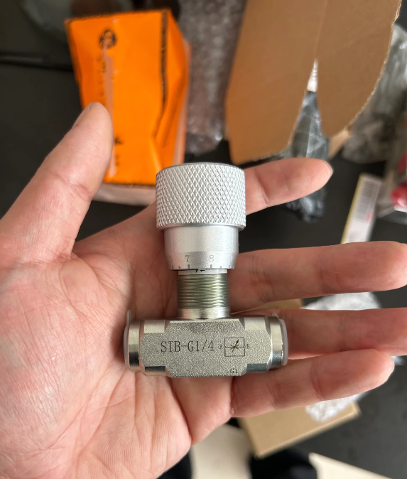 STB Series Hydraulic Throttle Valve G1/4 G3/8 G1/2 G3/4 G1 Flow Control