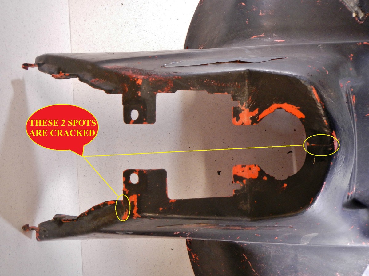 84 Suzuki LT185 LT 185 Quadrunner 2x4 Front Fenders Mud Splash