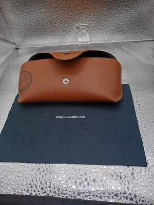Ray-Ban Black and Brown Leather Bag Ray-Ban Black and Brown Sunglasses Bag Classic Design main image 3