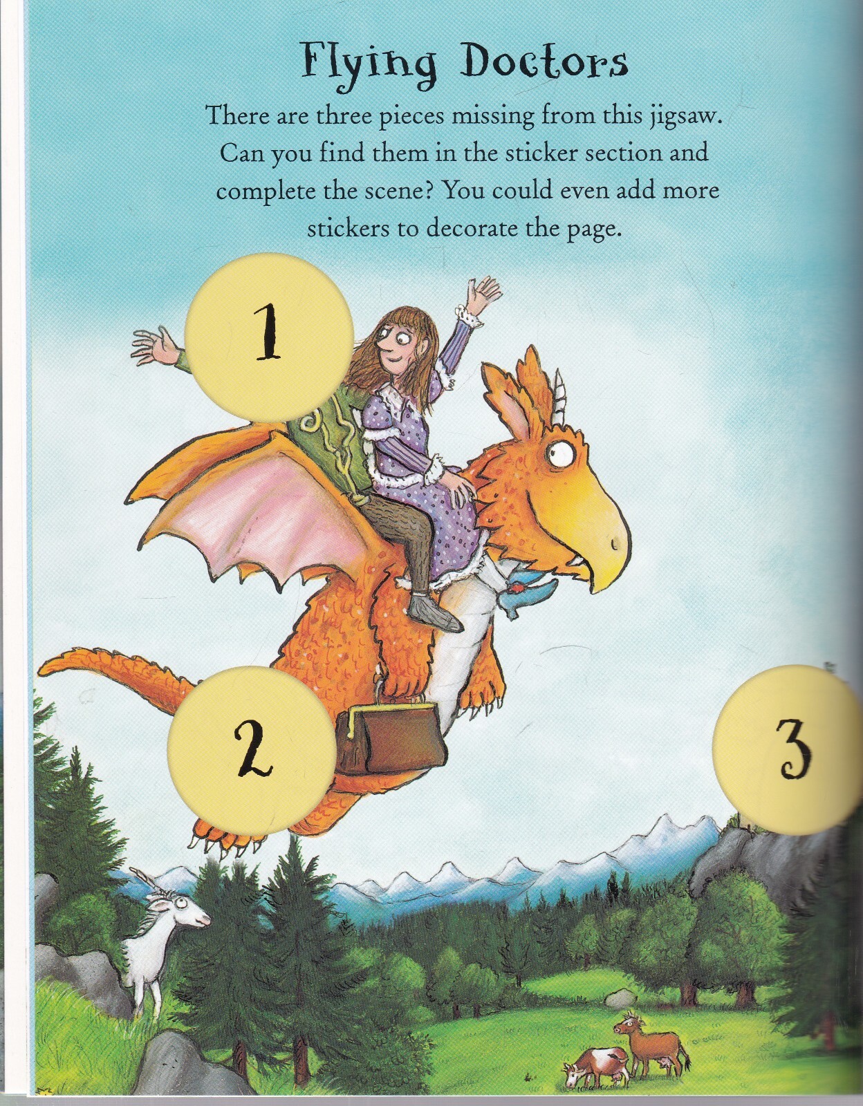 Zog Sticker Activity Book NEW by Julia Donaldson (Paperback) age 3