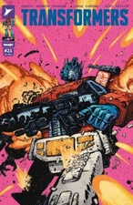 Transformers #21 Image Comics 1st Print 2025 Jorge Corona Variant Cover B