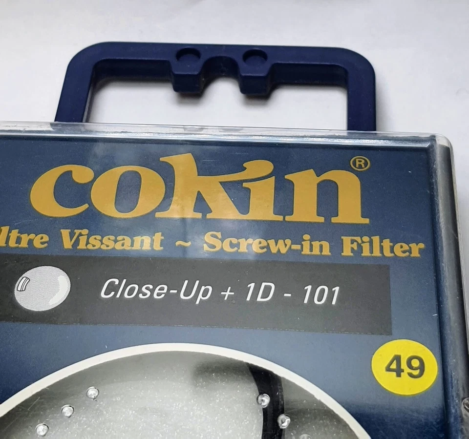 49mm Cokin CLOSE-UP MACRO +1D 101 Lens Filter 49 mm Made in France Close Up New - Image 2 of 4