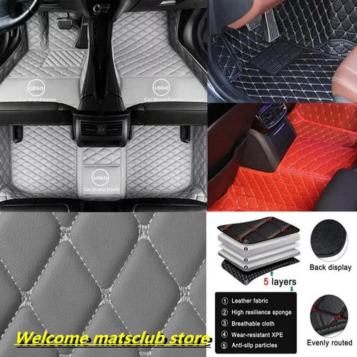 Alfombrillas impermeables para automóviles Jaguar XE XF XJL XK - Imagen 8 de 37