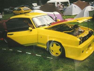 Ford Capri Mk3 Umbau Tuning ''Panorama Foto Privat Sammlung Nr.135'' ca.19x10cm