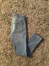 Women  s Jessica Simpson Jeans Rolled Crop Skinny SIZE 4 / 27 EUC 6213