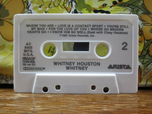 Whitney Houston - Self Titled Debut Album - Cassette Tape Vintage 80's POP Dance - Picture 6 of 7