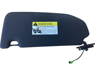 18-20 Volvo S60 V60 XC40 XC60 Right Sun Visor Black 39842499 | eBay