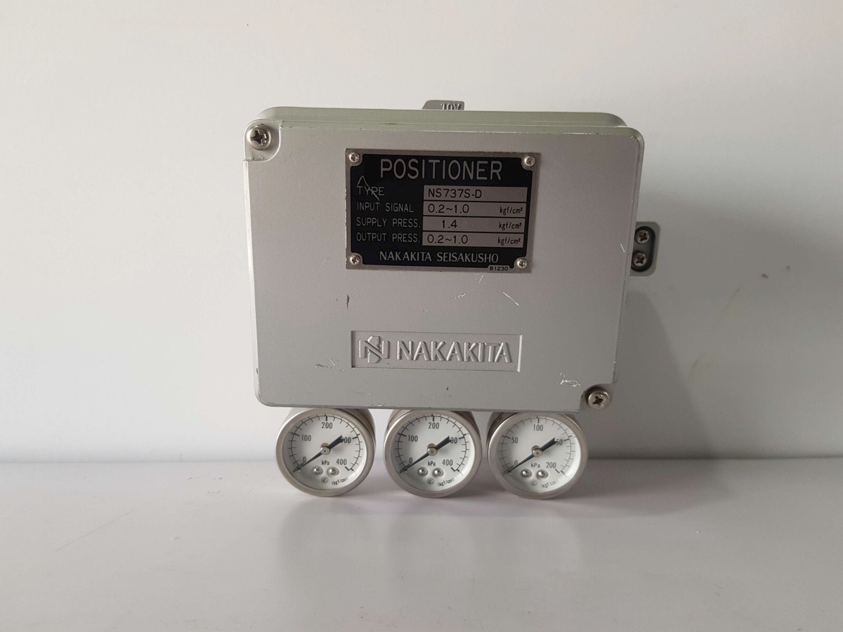 ウェア SENHATA BASE NAKAKITA SEISAKUSHO NS737D-C POSITIONER 0.2~1.0KGF/CM2 | eBay