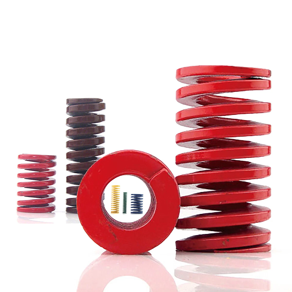 Mold Die Coil Springs Medium Duty Compression Spring Ratio 62 10mm x 5mm Red TM