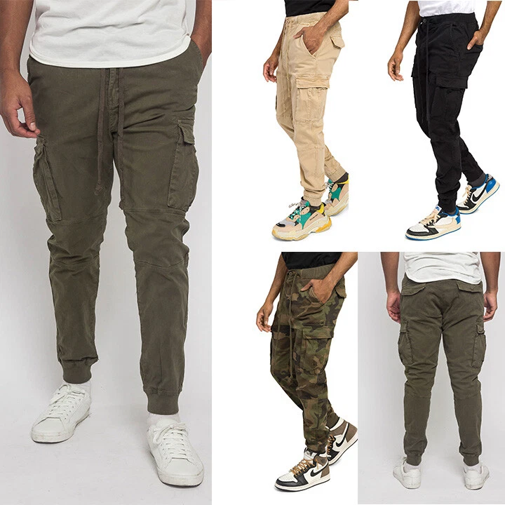 Victorious Men's Utility Drawstring Cargo Jogger Pants JG3024EY Small ~ 5XL
Opens in a new window or