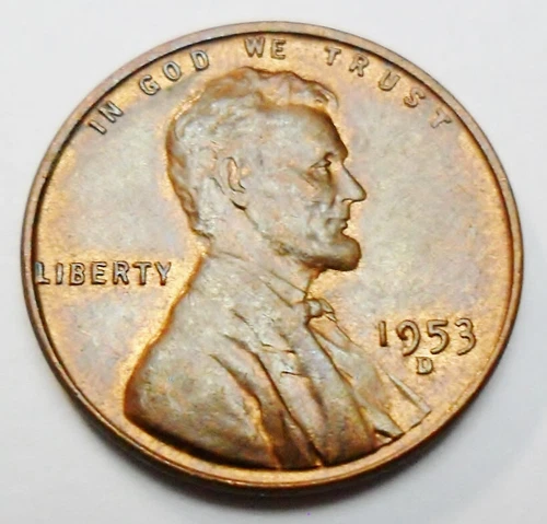 1953 D Lincoln Wheat Cent / Penny *BU / MS RB - MINT STATE RED-BROWN* FREE SHIP