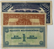 Foreign Military Money 3 Nicer pcs. (#928)