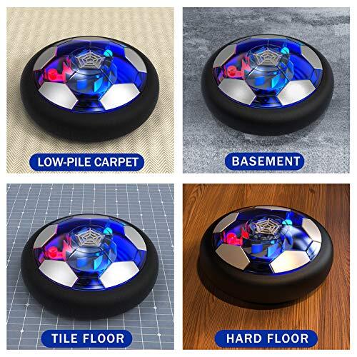 Hover Soccer Ball Boy Toys, Rechargeable Air Soccer Indoor Floating Soccer 