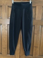 Women's Athleta Venice Black Jogger Athletic Pants Zip Pockets Women s Sz Small