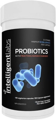 Probiotic 50 Billion CFU with Prebiotics, PHGG & FOS, No Refrigeration Needed, O