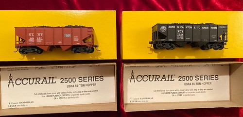 Lote de 25 tolvas de 55 toneladas tren Ccurail USA # 2521 y # 2507 | Zustand: New