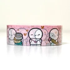 NEW TCMC The Coffee Monsterz Co Planning Time 1.0 15mm Washi Tape Roll