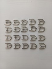 1/2 ( 13mm ) Nickle Plated Bukles X. 20