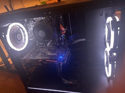 Pc with monitor 