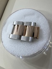 Authentic Rolex 18K Rose Gold/Stainless Steel Link 15.5mm