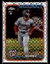 2024 Topps Chrome Update #USC173 Nasim Nunez X-Fractors