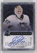 2013-14 Upper Deck The Cup Auto Rookie 225/249 Jeff Zatkoff #98 Auto 2u9