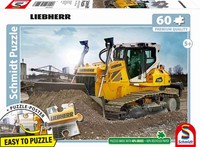 60 Teile Schmidt Spiele Kinder Puzzle Liebherr Planierraupe PR736 56549