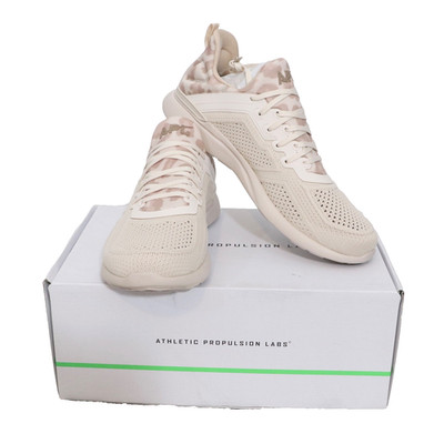 APL Techloom Tracer Sneakers, Beach/Almond/Leopard Women's 10 NEW in Box