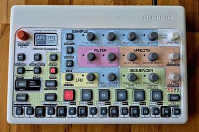Elektron Model:Samples - 6 Spur Sample Groove Box, Top Zustand!