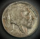 1919 Buffalo Nickel VG Partial Horn Better Early Date 5C
