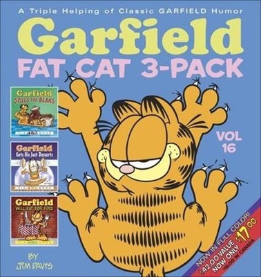 Garfield Fat Cat 3-Pack #16: Volume 16 by Jim Davis (English) Paperback Book