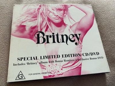 BRITNEY SPEARS - BRITNEY - LTD EDITION CD/DVD ALBUM WITH SLIPCASE