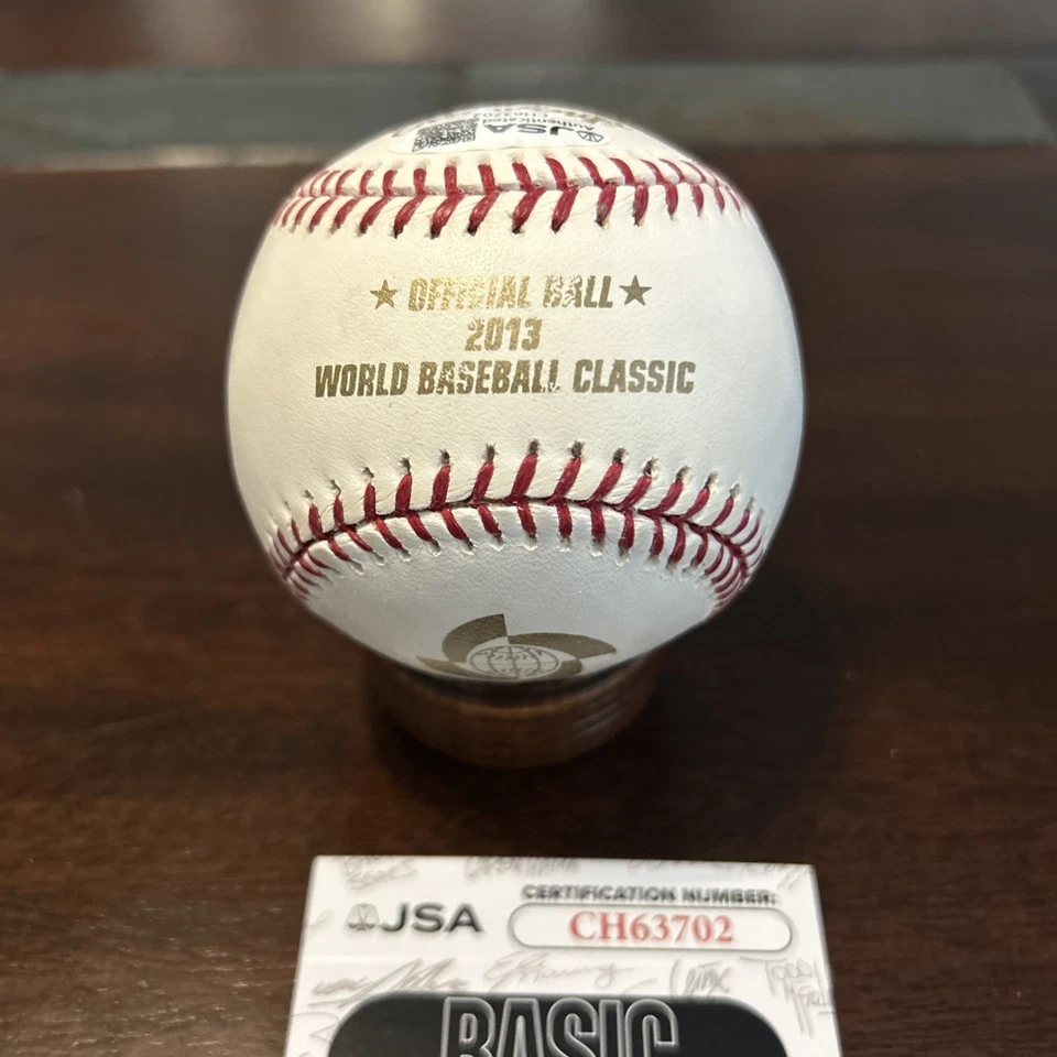 Sergio Romo Firmado NUEVO 2013 CBC Béisbol. JSA Foto 3 de 4