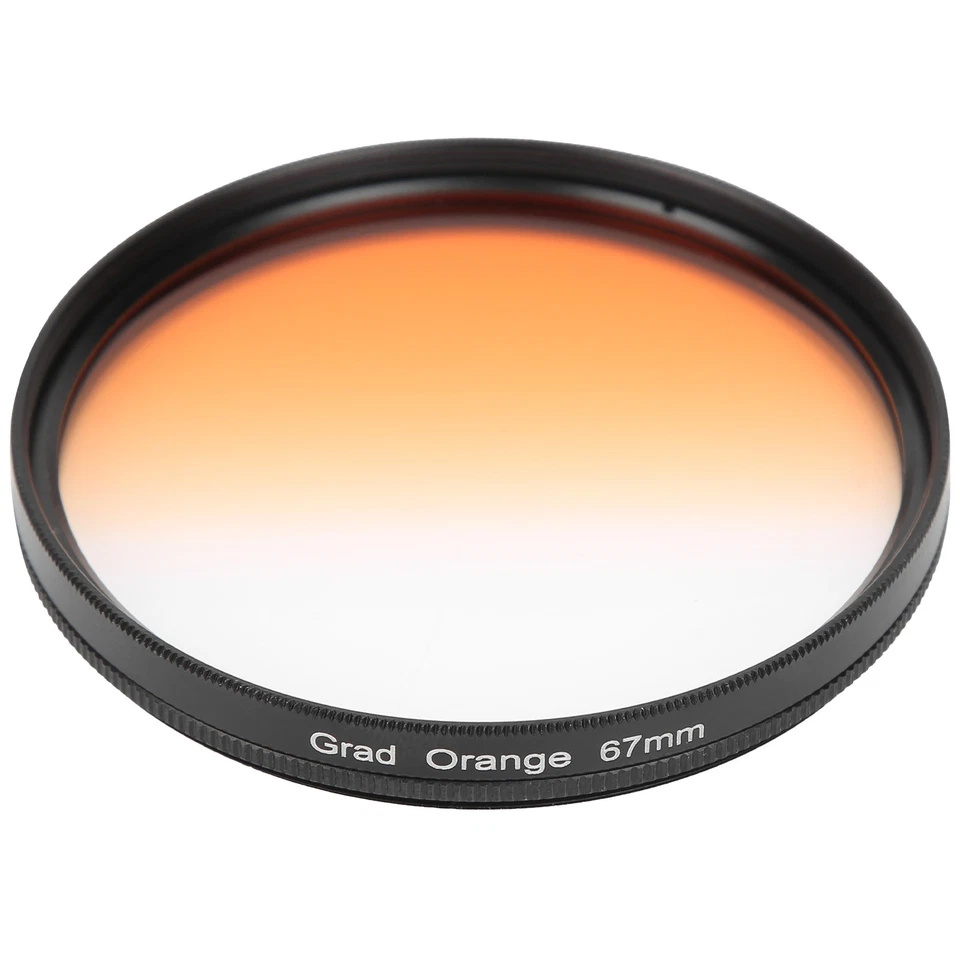 67mm Camera Lens Gradient Orange Filter - For Sunrise And Sunset UK+ - Image 4 of 4