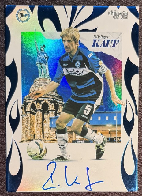 Rüdiger Kauf 2025 Ultimate Dropz This Is Arminia On Card Auto /70