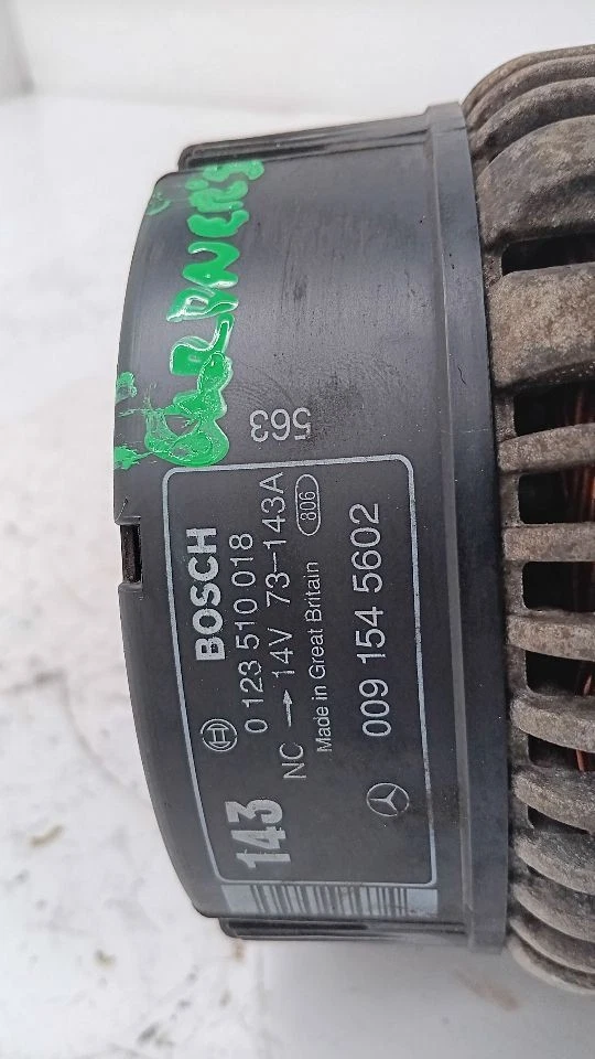 Alternator 140 Type S420 Fits 94-99 Mercedes S-CLASS 1349938 - Image 4 of 4