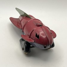 Vintage Wyandotte 1930's Buck Rogers Rocket Pressed Steel Toy Nice!