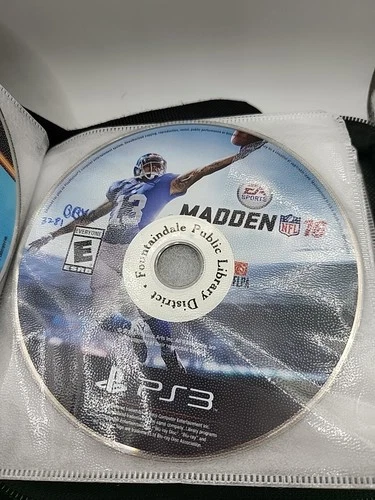 Madden NFL 16 (PlayStation 3, PS3) Disc Only - No Tracking