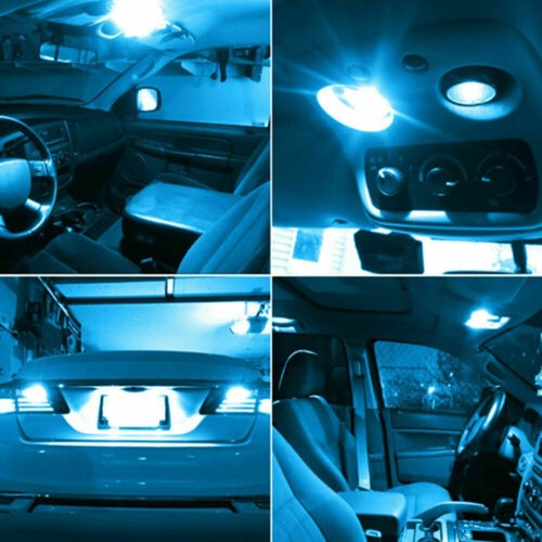 High Quality Dome Light Bulbs Ice Blue Interior LED CanBus Super Bright T11 - Picture 3 of 12