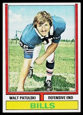 Walt Patulski, 1974 Topps, #79, Buffalo Bills,