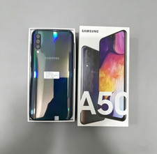 New Samsung Galaxy A50 SM-A505U 64GB Single Sim Unlocked Black Smartphone