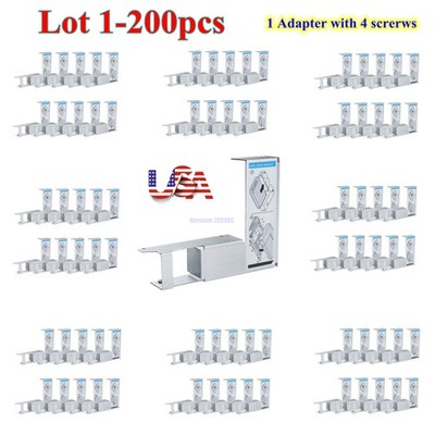 Lot 9W8C4 3.5'' to 2.5 Adapter For Dell F238F KG1CH R710 R720 R730 HDD Tray Caddy