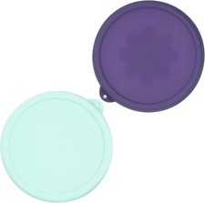 4 Cup Round Silicone Storage Cover Lids Replacement for Anchor Hocking and Pyrex