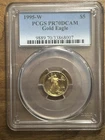 1995-W $5 Gold Eagle PCGS PR70DCAM Proof 1/10 oz Gold Coin