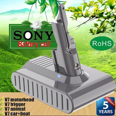 For Dyson V7 Battery 21.6V High Capacity Battery Animal Battery 8AH Replacement