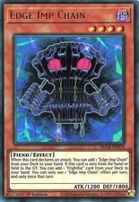 Yu-Gi-Oh TCG BLCR-DE078 UR Edge Imp Chain Battles of Legend: Crystal Revenge